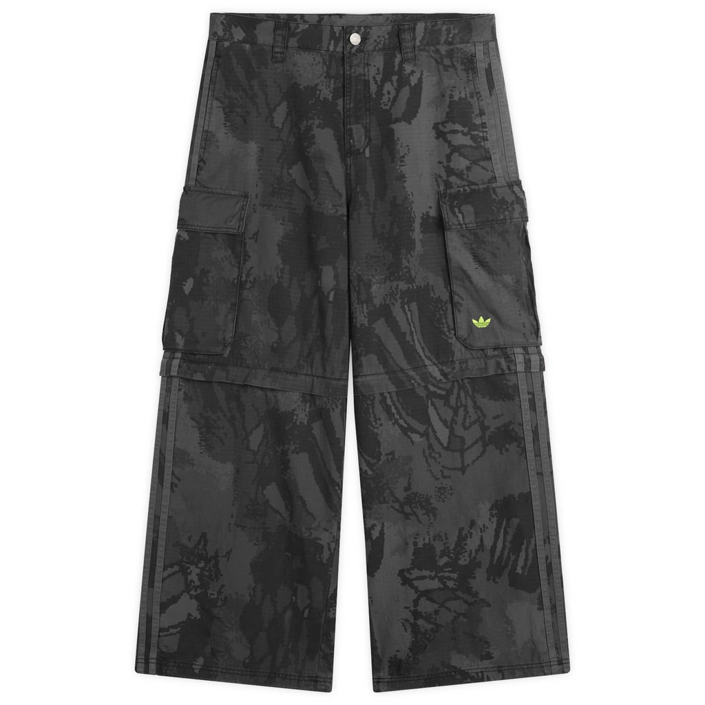 Adidas Originals Men's Camo Zipoff Cargo Pants Grey Camo